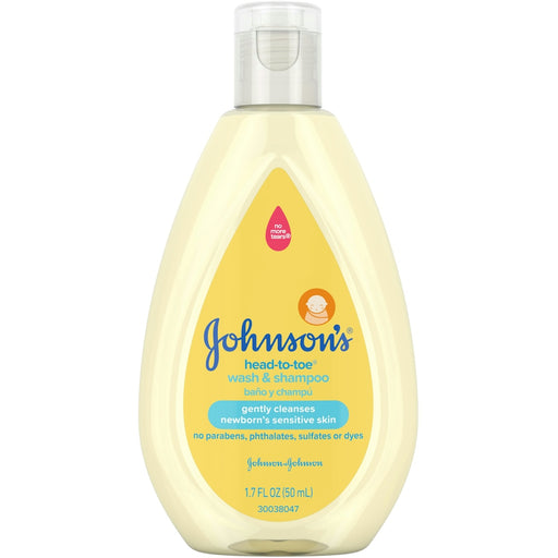 Johnson's Johnson's HeadtoToe Gentle TearFree Baby Wash Shampoo For Babys Sensitive Skin 170 Oz Shampoo