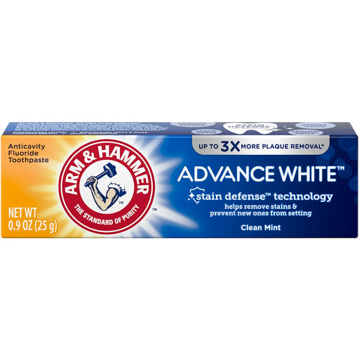 Arm & Hammer Arm & Hammer Advance White Extreme Whitening Toothpaste, 0.9 Oz Toothpaste Midnight Blue