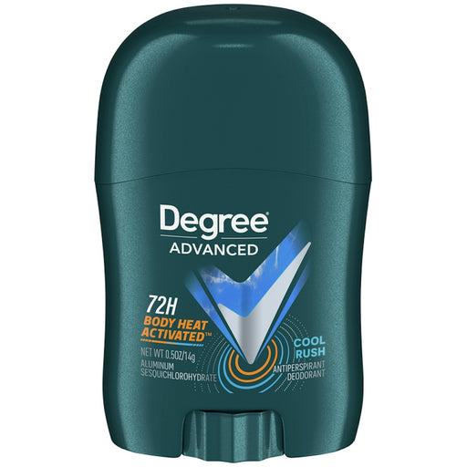 Degree Degree Men Original Protection Cool Rush Antiperspirant Deodorant Travel Size, 0.5 Ounce Deodorant