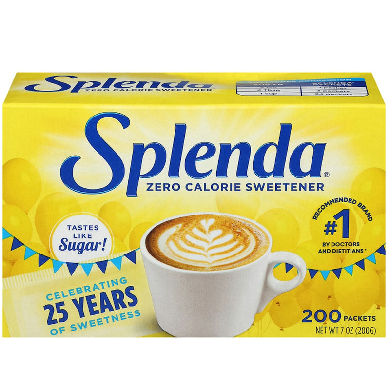 Splenda Splenda Zero Calorie Sweetener Packets - 7oz/200pk Sugar & Sweeteners Goldenrod
