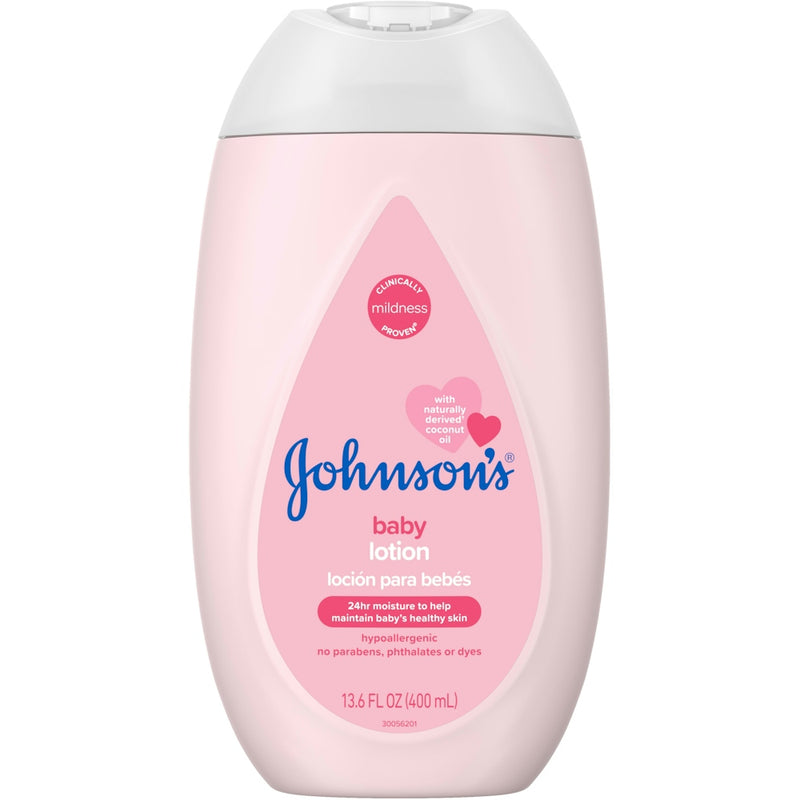 Johnson's Baby Johnson's Baby Moisturizing Mild Pink Body Lotion 13.6 Fl Oz Lotion & Moisturizer