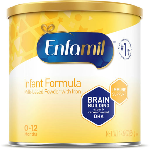 Enfamil Enfamil Premium Infant Formula Powder Milk Based W/ Iron 0-12 Months Baby Formula