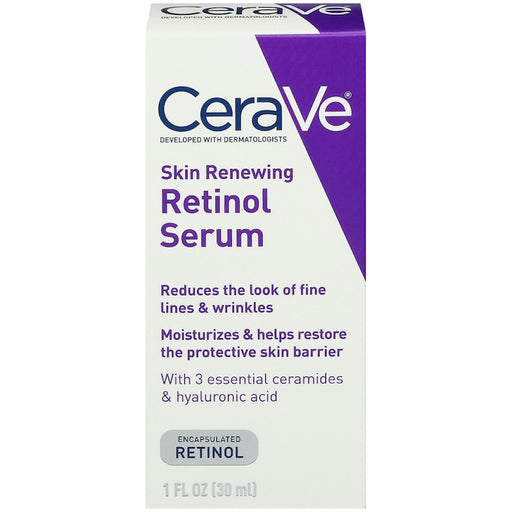 CeraVe CeraVe Skin Renewing Retinol Face Cream Serum 1 Oz Skin Care