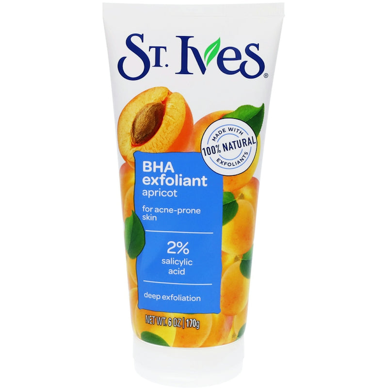 St. Ives St. Ives Acne Control With Salicylic Acid, Non Comedogenic, Paraben Free, And Oil Free Face Scrub 6 Oz Facial Cleansers