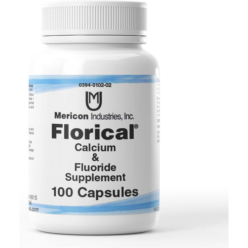 Florical Florical Calcium & Fluoride Supplement Capsules, 100 Capsules Vitamins & Supplements