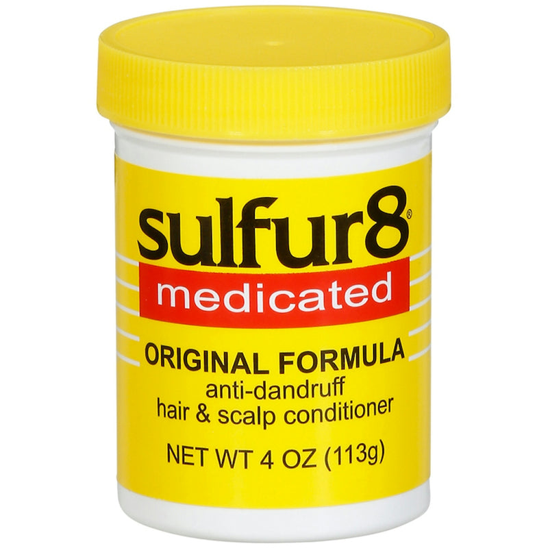 Sulfur8 Sulfur8 Sulfur 8 Medicated Original Formula Hair & Scalp Conditioner 4 Oz Conditioners White Smoke