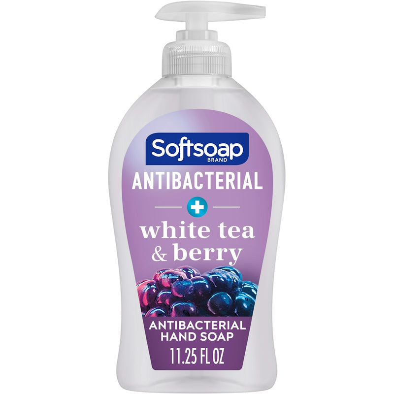 Softsoap Softsoap Antibacterial Liquid Hand Soap Pump - White Tea & Berry Fusion, 11.25 Fl Oz Dish Detergent & Soap White Smoke