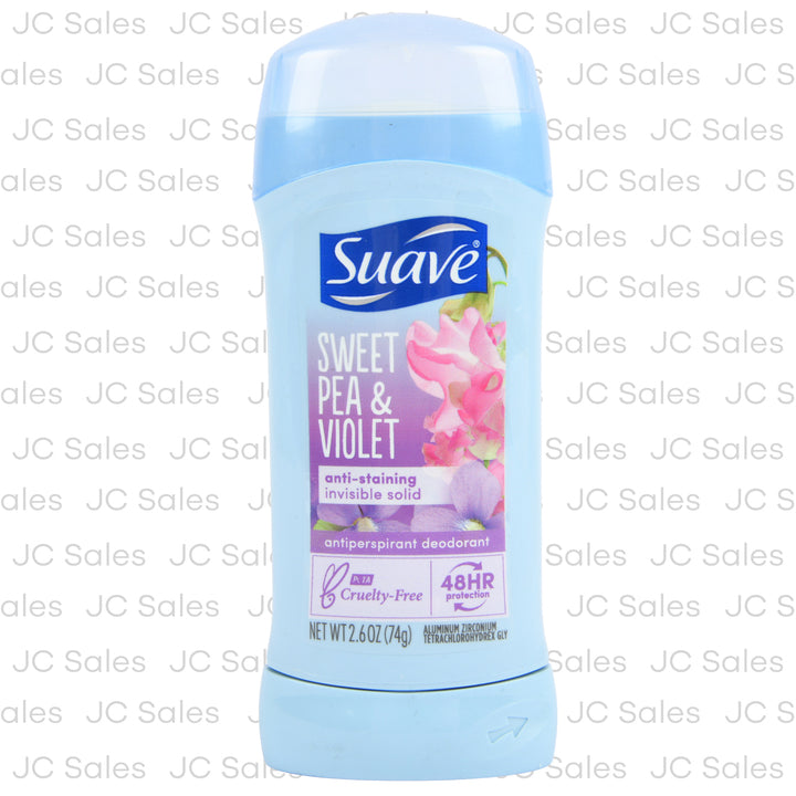 Suave Suave Solid Antiperspirant Deodorant 2.6oz - Sweet Pea & Violet Deodorant White Smoke