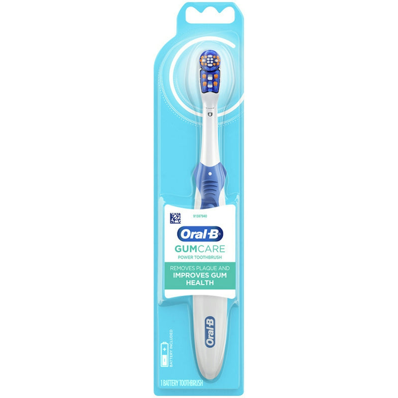 Oral-B Oral-B Battery Powered Toothbrush Gum Care, 1 Count, Colors May Vary Toothbrushes