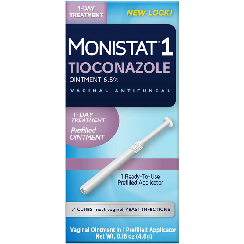Monistat Monistat® 1-Day Vaginal Antifungal – Prefilled Ointment Applicator Personal Care
