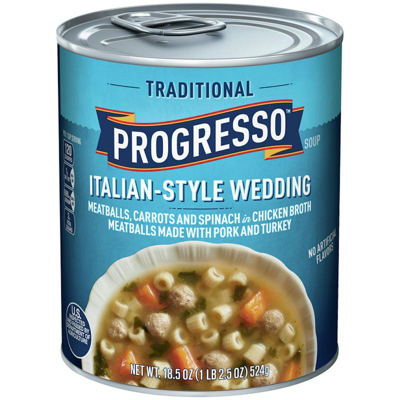 Progresso Progresso Soup, Italian Style Wedding, Traditional 18.5 Oz Soups & Broths White Smoke