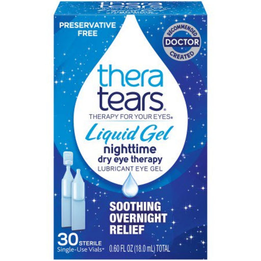 TheraTears TheraTears Liquid Gel Preservative-Free Nighttime Dry Eye Therapy Vials Eye Drops & Lubricants