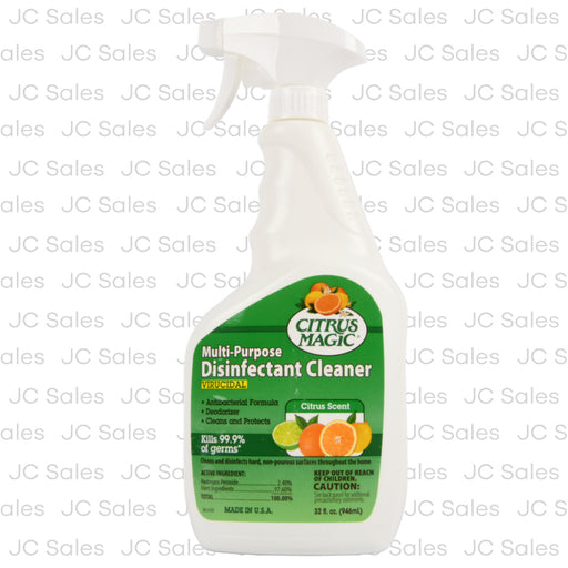 Citrus Magic Citrus Magic Disinfectant Cleaner, Scent, Multi Purpose 32 Oz Electronics Cleaners White Smoke