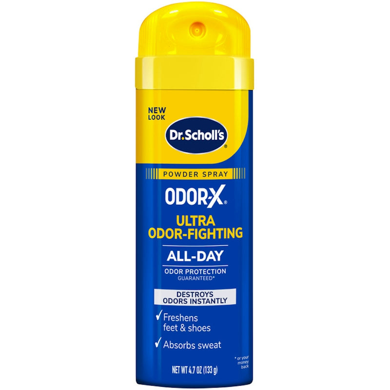 Dr. Scholl's Dr. Scholl's Powder Spray, Ultra Odor Fighting, All Day 4.7 Oz Foot Care