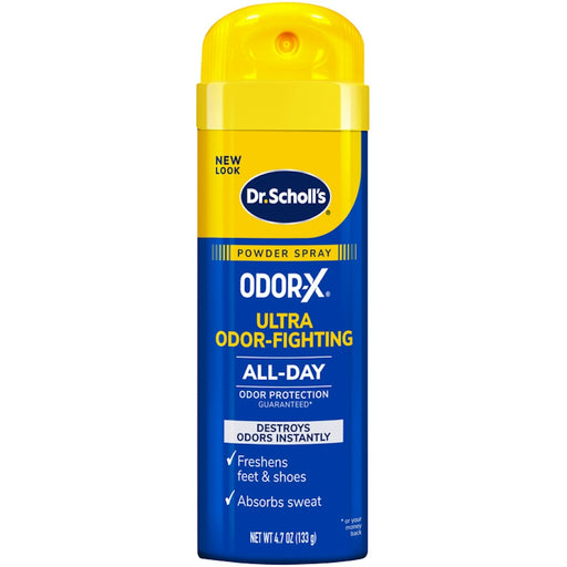 Dr. Scholl's Dr. Scholl's Powder Spray, Ultra Odor Fighting, All Day 4.7 Oz Foot Care