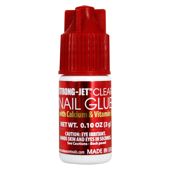 Mia Secret Strong-Jet Clear Nail Glue Drop-on Glue 0.1oz