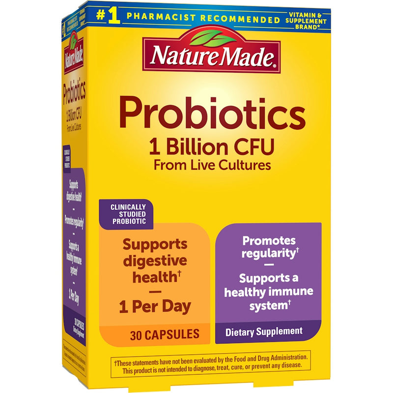 Nature Made Nature Made 1B CFU Probiotic Capsules - 30ct Health & Beauty