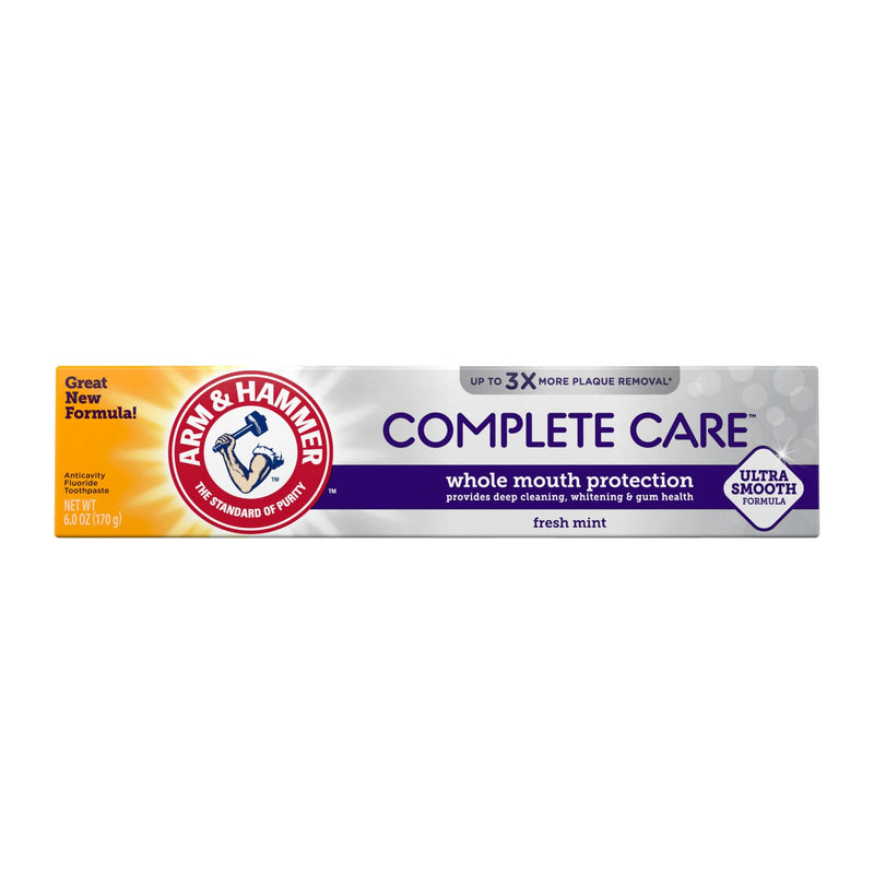 Arm & Hammer Arm & Hammer Complete Care Toothpaste Extra Whitening Fresh Mint 6 Oz Toothpaste Gray