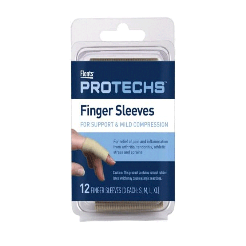 Flents Flents Finger Sleeves Assorted Sizes #417 First Aid White Smoke