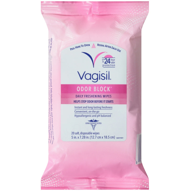 Vagisil Vagisil Odor Block Daily Freshening Wipes - 20ct Personal Care