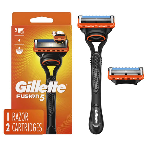 Gillette Gillette New) Fusion 5 Men's Razor Blade Refills - 2 Razors Blades Razors & Razor Blades