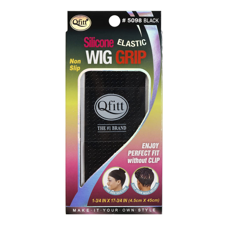 VIP Extensions EBO Silicone Elastic Wig Grip Non Slip Black # 5098 Hair Accessories