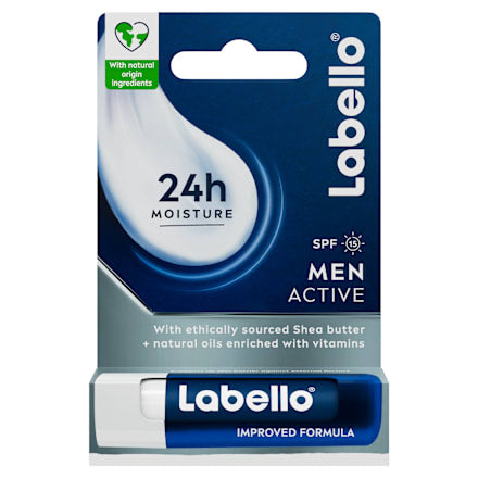 Labello Labello Active Care Lip Balm For Men Lip Balms & Treatments