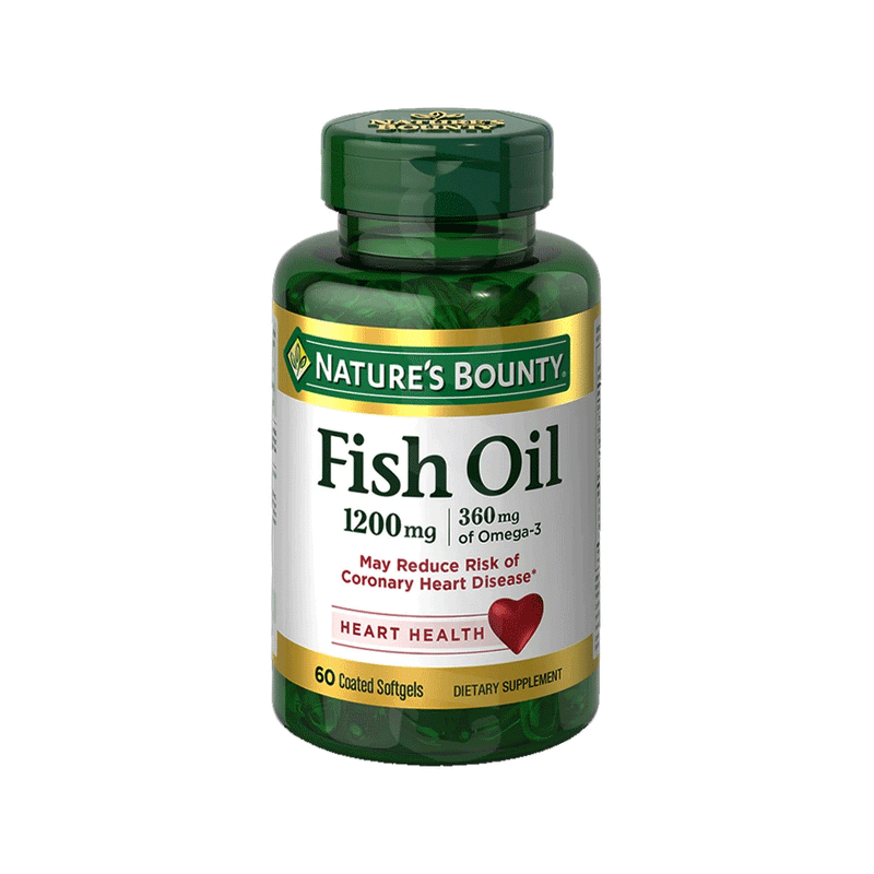 Nature's Bounty Nature's Bounty Odorless Fish Oil 1200 Mg - 60 Coated Softgels Vitamins & Supplements