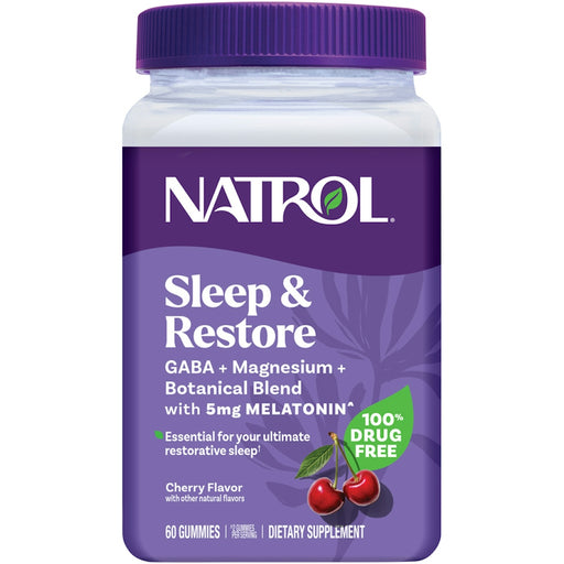 Natrol Natrol Gummies Cherry Flavor Sleep & Restore Sleeping Aids