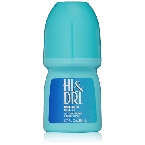 Hi & Dri Hi & Dri Roll On Unscented Health & Beauty