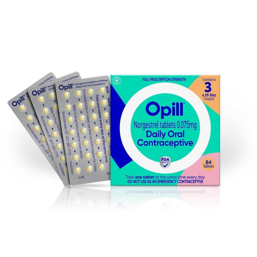 Opill Opill Daily Oral Contraceptive - 84ct Condoms