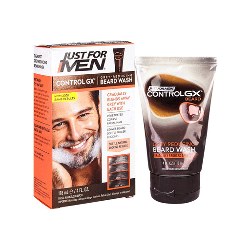 Just For Men Just For Men Control GX Grey Reducing Beard Wash, 4 Fl Oz Health & Beauty