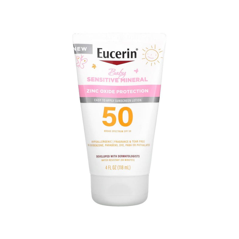Eucerin Eucerin Sun Sensitive Mineral Baby Sunscreen SPF 50 - 4 Fl Oz Sunscreen