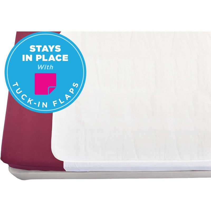 0 Medical Products Waterproof Reusable Mattress Overlay With 100% Cotton Skin S Medical