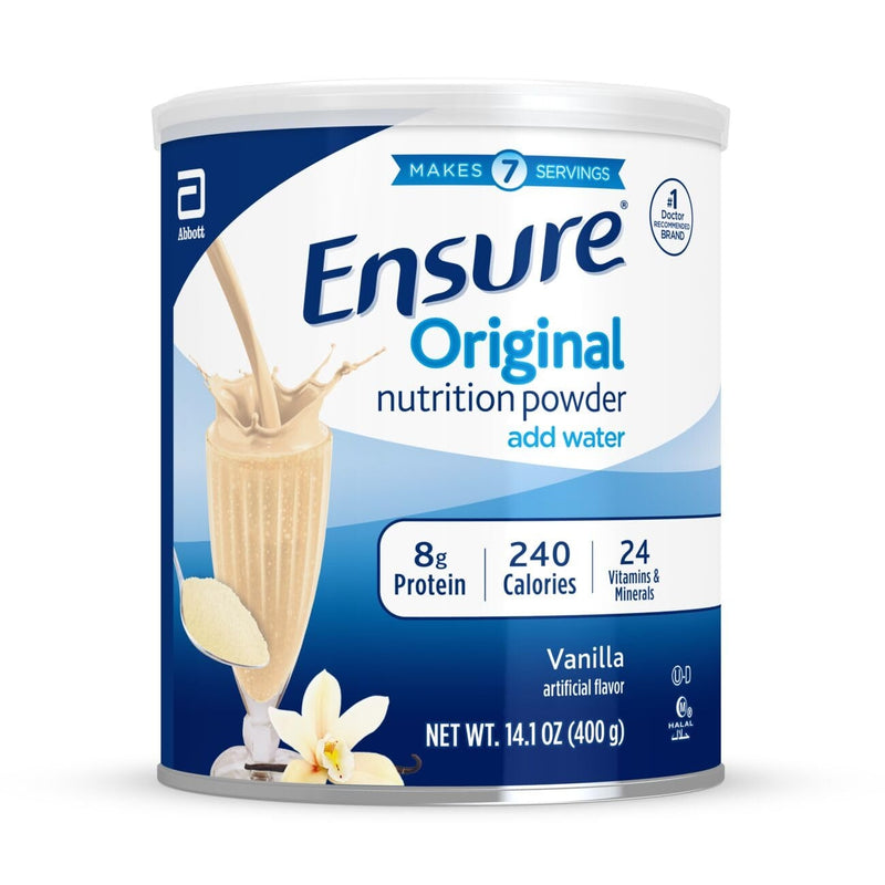 Ensure Ensure® Original Nutrition Powder – Vanilla Flavor (6 Cans) Fitness & Nutrition White Smoke