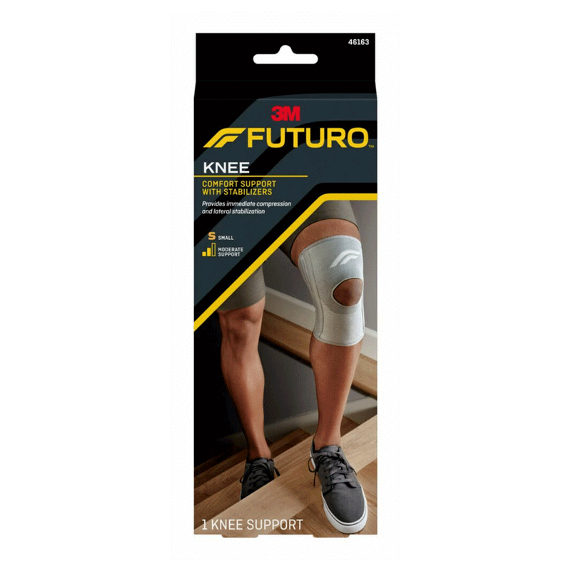 Futuro Futuro Stabilizing Knee Support, Moderate, Medium Plumbing Fittings & Supports Black