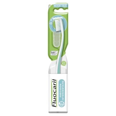 Fluocaril Fluocaril Interdental Precision Toothbrush Medium - Colour: Water Green Toothbrushes