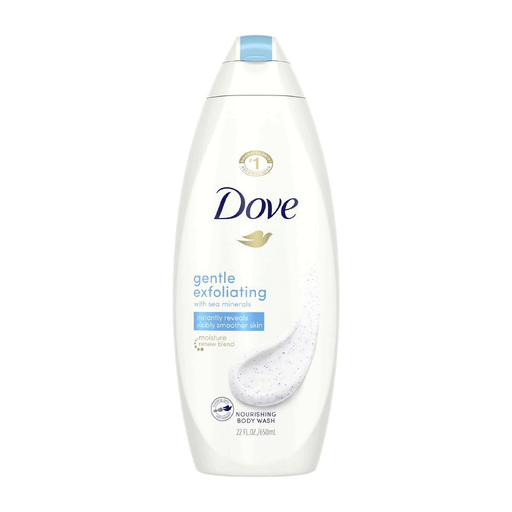 Dove Dove Body Wash, Gentle Exfoliate, Sea Minerals 20 Fl Oz Body Wash