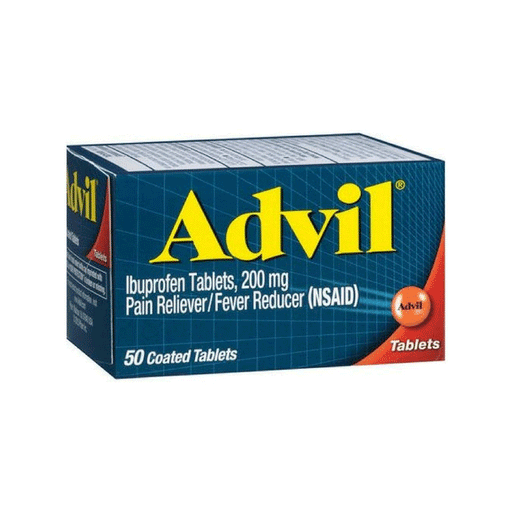 Advil Advil Ibuprofen Pain Reliever/Fever Reducer, 200 Mg Coated Tablets Health & Beauty
