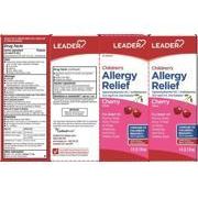 Leader Leader Children's Allergy Relief Liquid Cherry 4oz Cherries White Smoke