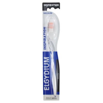 Elgydium Elgydium Inspiration Medium Toothbrush - Colour: White Toothbrushes