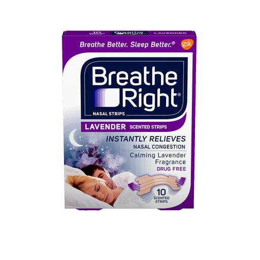 Breathe Right Breathe Right Nasal Strips, Lavender Scented Personal Care