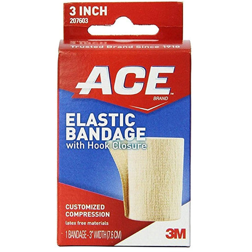 ACE ACE Elastic Bandage, Antimicrobial, Advanced, 3 Inch Width Health & Beauty
