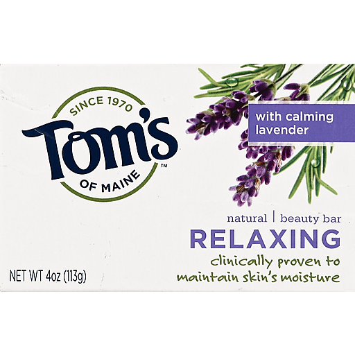 Tom's of Maine Tom's of Maine Relaxing Natural Beauty Bar Soap 4 Oz Bar Soap
