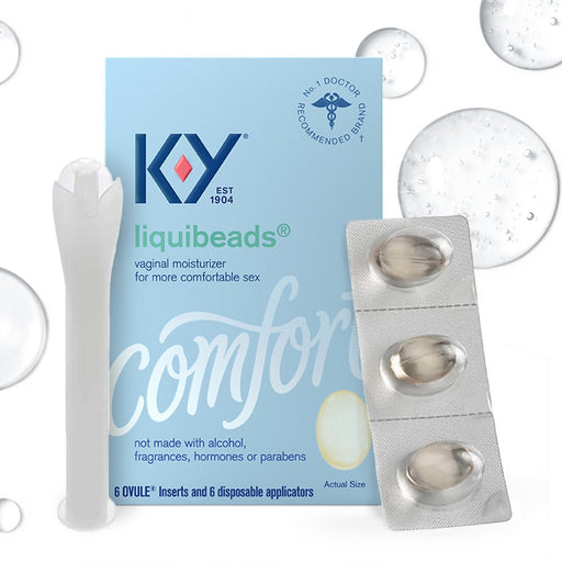 K-Y K-Y Liquibeads Vaginal Moisturizer - 6ct Lotion & Moisturizer