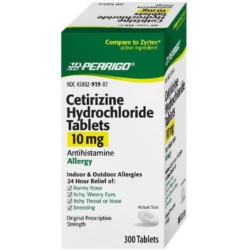 Perrigo Perrigo Cetirizine Hydrochloride Tablets 10mg Health & Beauty