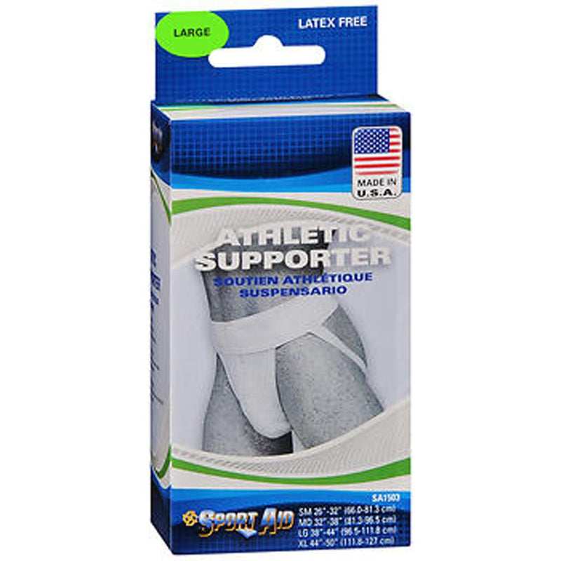 Sport Aid Sport Aid Athletic Supporter, 38 To 44 Inch Waist, Large Clothing