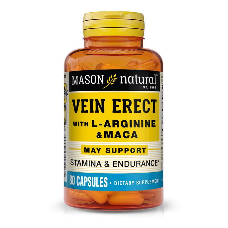 Mason Natural Mason Natural Vein Erect Sexual Health Capsules Vitamins & Supplements White Smoke