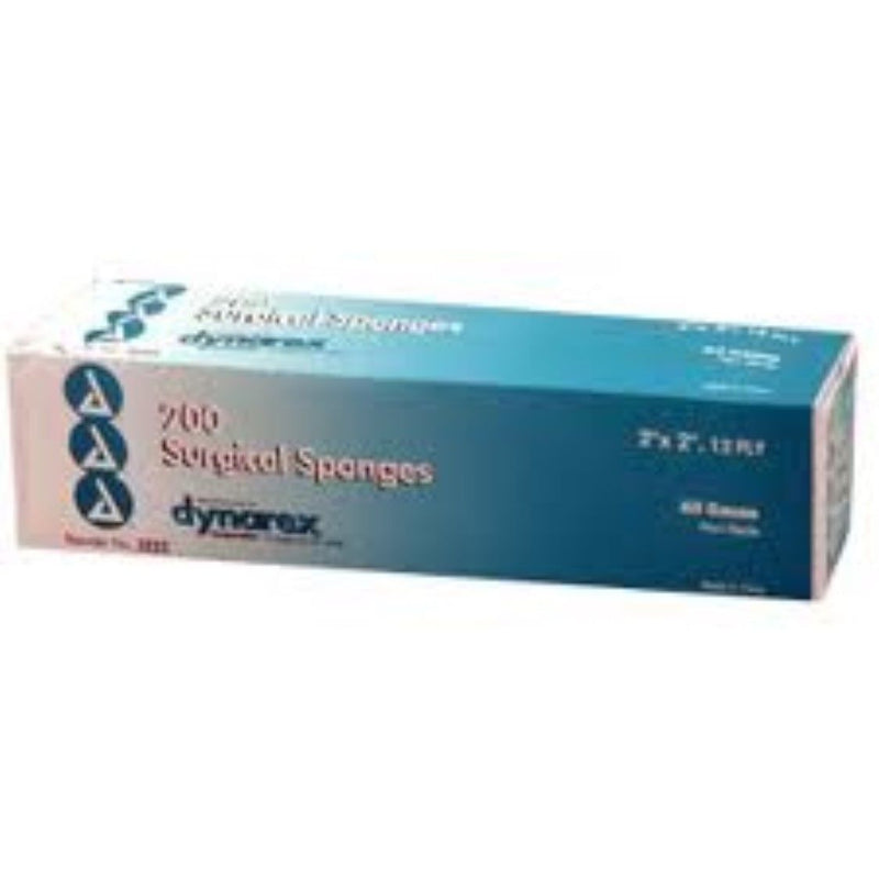 Dynarex Dynarex™ Non-Sterile Gauze Sponges – 2" x 2", 12-Ply First Aid