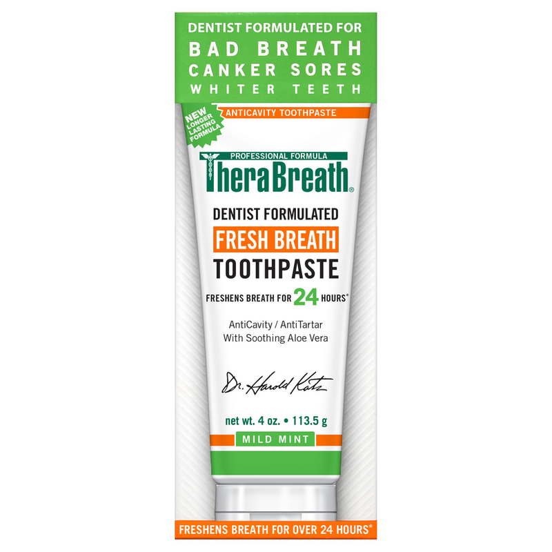 TheraBreath TheraBreath Mild Mint Fresh Toothpaste - 4oz Toothpaste